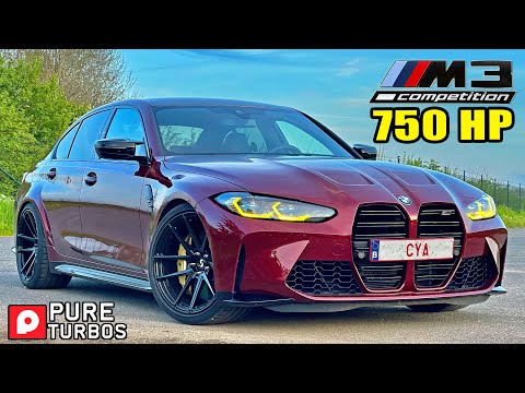 750HP BMW M3 xDrive 330KMH / 206MPH | REVIEW on AUTOBAHN [NO SPEED LIMIT!]
