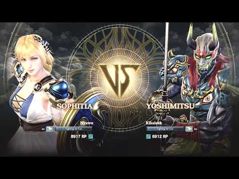 SoulCalibur 6 NW beta [1080P 60fps] (Sophitia) Nyawu vs (Yoshi) Kikaleek