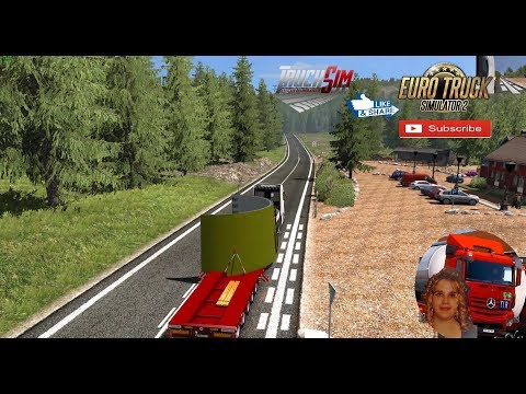 Euro Truck Simulator 2 (1.33) Germany Trucksim Map 1.33xx DLC Baltic Sea + DLC's & mods