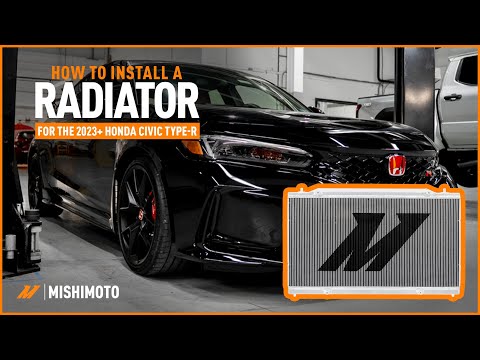How to Install A Radiator | 2023+ Honda Civic Type R