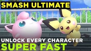 Super Smash Bros. Ultimate: How to unlock all characters fast