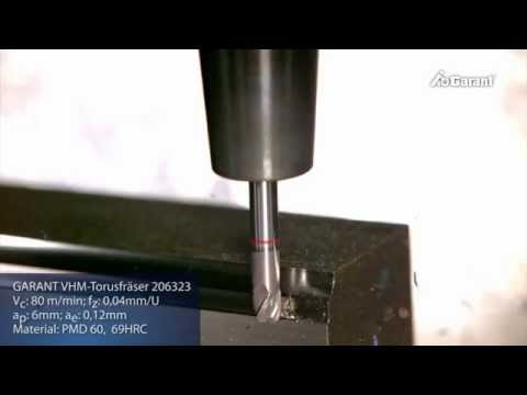 GARANT Hartfräsen -- Highspeedaufnahme - Hoffmann Group