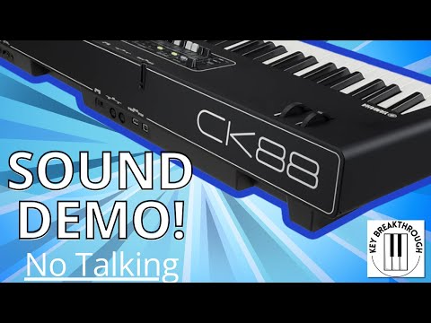 Yamaha CK88 Sound Demo - Incredible Sounds