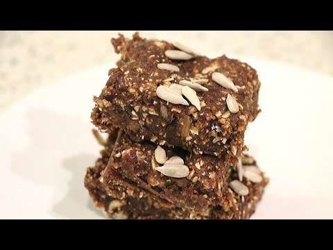 No Bake Protein Bars-Vegan, oil free