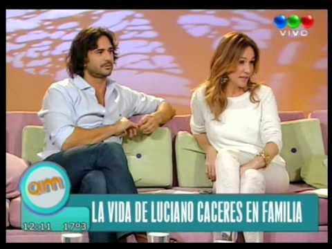 Luciano Cáceres de El Elegido en AM.