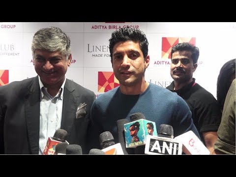 Farhan Akhtar Wishes His Fans Happy Diwali At Inauguration Of Linen's Club Newest Outlet