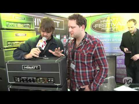 Musikmesse '12 - Hiwatt Amplifiers T40, Custom OD100, Overdrive, Phaser, Tremolo Demos