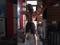 Bodybuilding posing