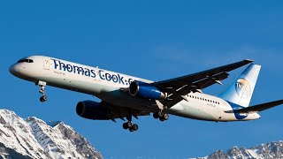 preview picture of video 'DONCASTER AIRPORT (UK) THOMAS COOK B757-200 & THOMSON B737-300  FROM PALMA'