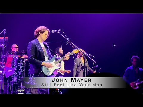 Still Feel Like Your Man - John Mayer - CLOSE UP -SOB Rock Tour Feb 18,  2022 in Philadelphia PA