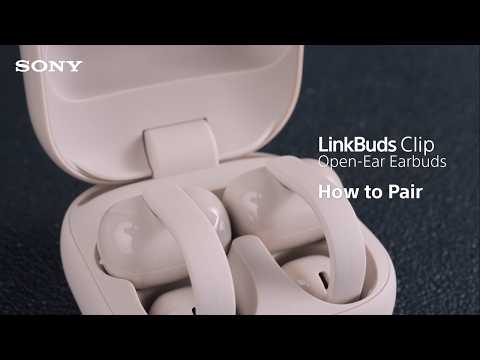 Sony WF-LC900 LinkBuds Clip ANC TWS Black