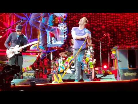 Coldplay intro @ principality stadium cardiff 11/07/17