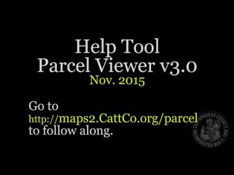 Help Tool Cattaraugus County Parcel Viewer V3 0