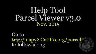 Help Tool - Cattaraugus County Parcel Viewer v3.0