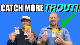 Simple & EASY method to catch Stocked Trout [Split Shot w/ worms & mouse tails]