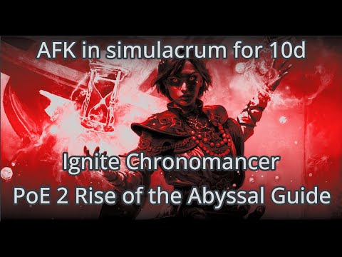 AFK Uber Simulacrum + 4M DPS Ignites for 10 Div | PoE2: Rise of the Abyssal