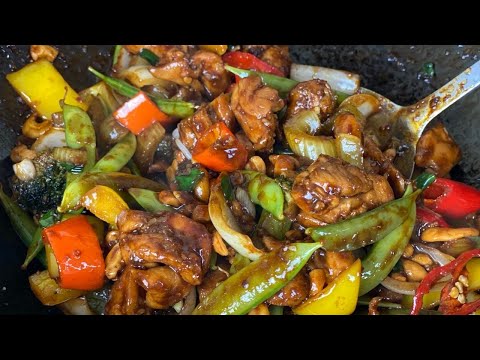 Quick & Easy CASHEW CHICKEN STIR FRY RECIPE! How to make Cashew Chicken