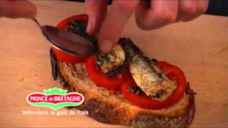 Tartine de tomates au mascarpone