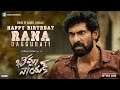 BheemlaNayak Happy Birthday Rana Daggubati Pawan Kalyan SaagarKChandra Trivikram ThamanS
