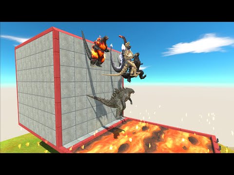 Falling Into A Lava - Animal Revolt Battle Simulator