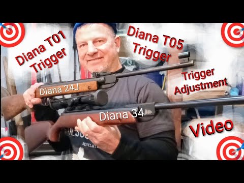 Diana T01 and T05 Trigger Adjustment Video 