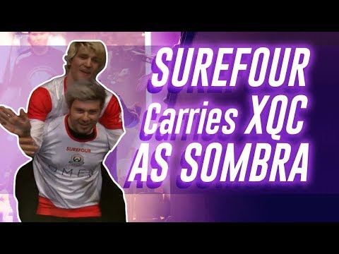 Surefour CARRIES XQc As Sombra Vs Redshell | Surefour Highlights #51