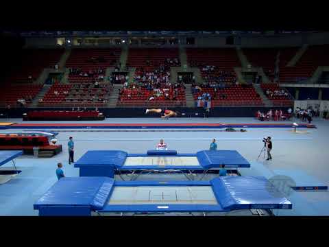 USHAKOV Dmitrii (RUS) - 2017 Trampoline Worlds, Sofia (BUL) - Qualification Trampoline Routine 2