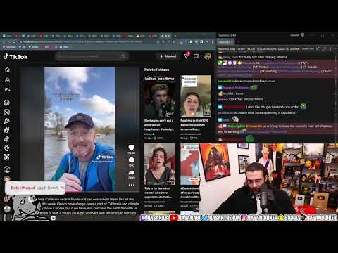 CALIFORNIA is UNDERWATER with 14 People KILLED in Violent FLOODING   Hasanabi Reacts UNCUT