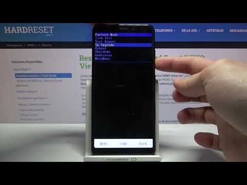 Cómo salir del Modo Factory en WIKO View Go - Modo Factory
