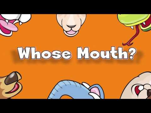 Whose Mouth? | Learn Animals Song for Kids