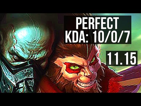 URGOT vs WUKONG (TOP) | 10/0/7, 900+ games, Legendary, Rank 9 Urgot | EUW Challenger | v11.15