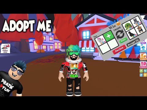 ADOPT ME ' DE HAN KANAL OLUP HERKESİ DOLANDIRDIM !!! HERKES PET VERİYOR !! / ROBLOX TÜRKÇE