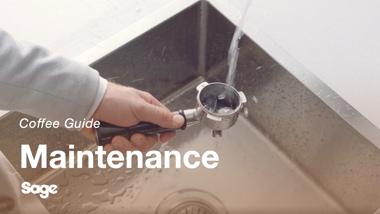 Filter basket rinse