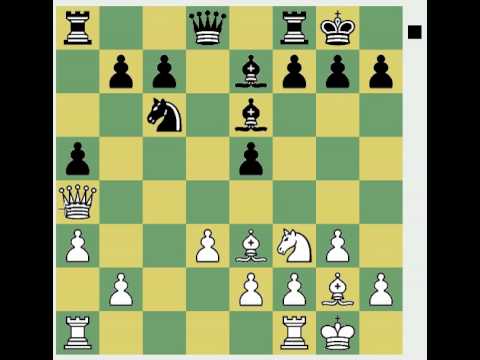 Botvinnik v Portisch 1968 English opening (Reverse dragon) 1 of 2