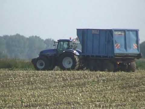 Druelle: Mais hakselen.