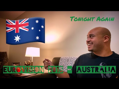 EUROVISION 2015 AUSTRALIA REACTION - 5th place “Tonight Again” Guy Sebastian