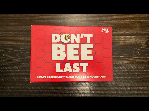Dont Bee Last - English Explanation