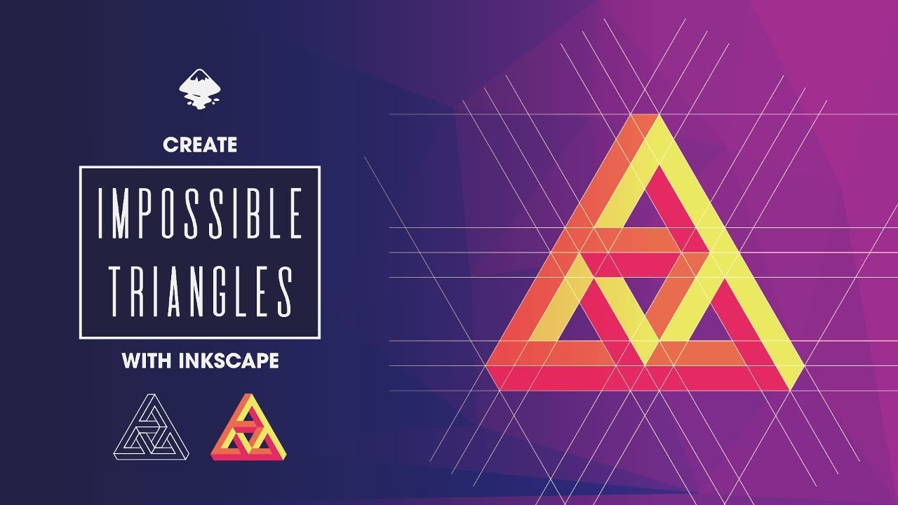 Inkscape Tutorial: Impossible Triangle Logo