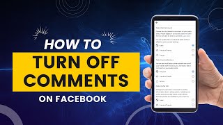 How to TURN OFF Comments on Facebook