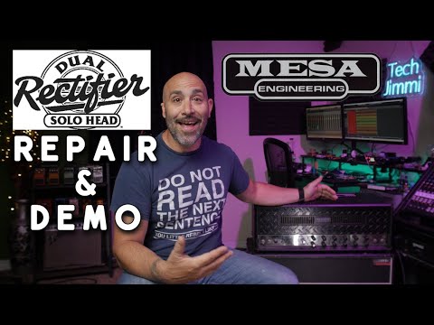 Mesa/Boogie Dual Rectifier Repair: From Cold Solder Joint to Metal CHUGS!