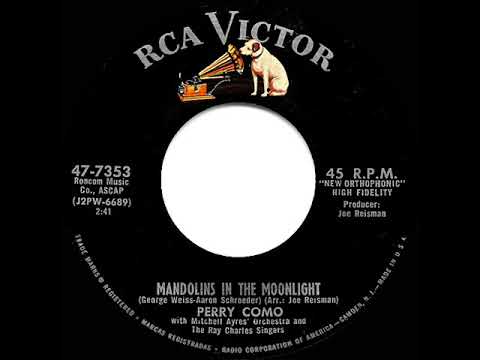 1958 HITS ARCHIVE: Mandolins In The Moonlight - Perry Como