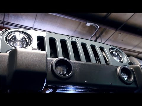 Model 6145 J & 6150 J Series - LED Off Road Fog Lights for Jeeps