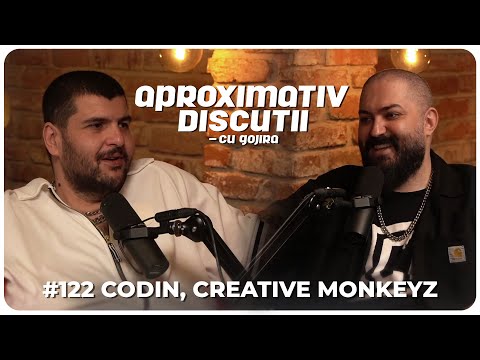 Codin, Creative Monkeyz: "Am ceva cu gandirea magica!" | Aproximativ Discutii cu Gojira | Podcast