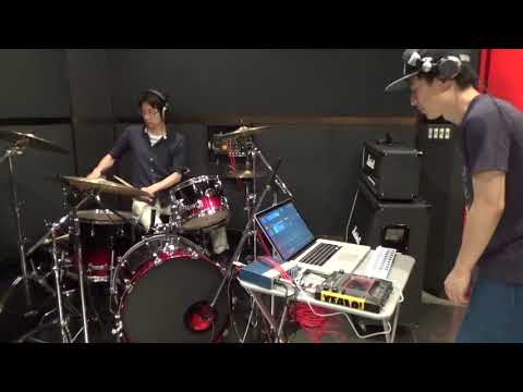 part1 JazzRudiments practicing at Toristudai studio (2018/7/14)