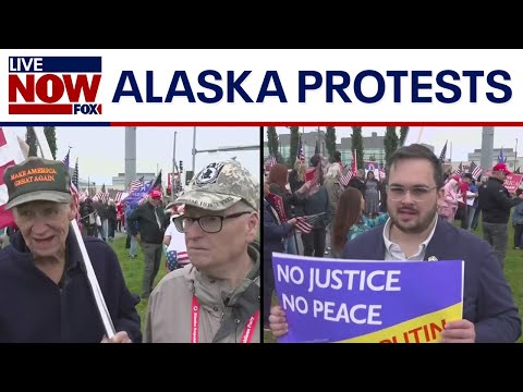 Video | Trump-Putin Summit: Rallies for President Trump and Ukraine in Alaska