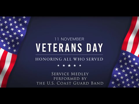 USCG Band plays the Armed Forces Medley