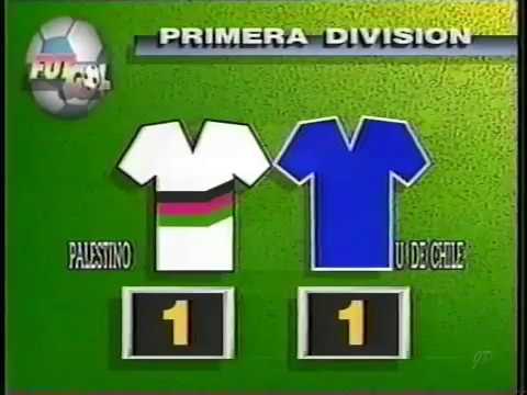 Palestino 1-1 U. DE CHILE. 18º Fecha, T. Nacional 1991