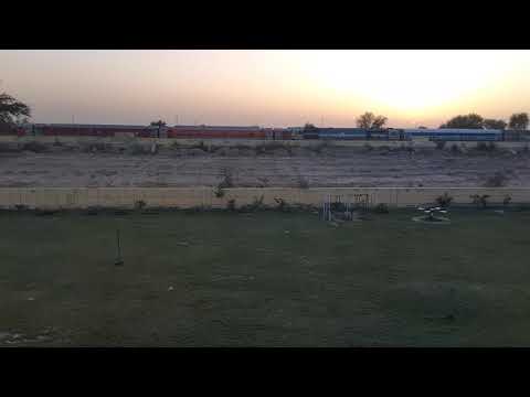 Indian Railways sunset capture
