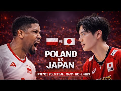 Poland vs Japan Epic Volleyball Battle Highlights
