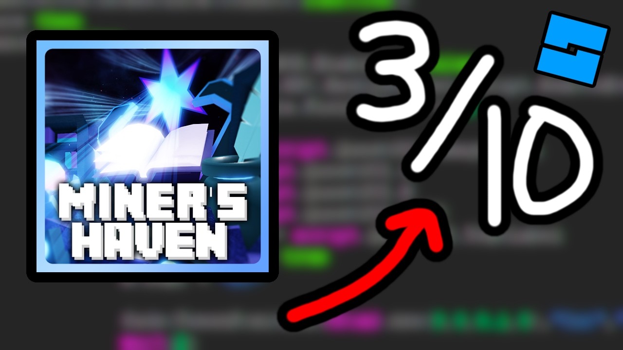 Roblox Code Review: Miner's Haven